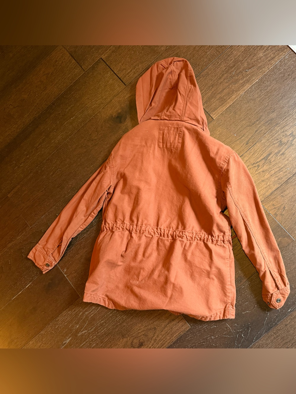 Universal Thread Rust Hooded Utility Jacket - Picture 3 of 3